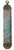 Square and Compass Blue Tapestry Masonic Bookmark - -9 x 2-