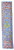 Square and Compass Blue Masonic Bookmark - -7 x 2-
