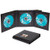 Supreme Quad CD-DVD Holder - Holds 4 Discs