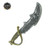 Warmtree toy 2 Pcs Pirate Sword Pirate Cutlass Bronze