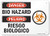 SmartSign Danger - Bio Hazard Bilingual Sign - 7 x 10 Plastic