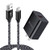 Type C Fast Charging Wall Charger C Fast Charger Plug with USB C Cord for Samsung Galaxy S20 Ultra S20 S10e S10 S9 S8 Plus A10e A01 A11 A20 A30 A51 A5