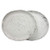 RoRo 7 Inch Speckled Appetizer Plate Set of 2 -White Speckled Hand-Thrown-
