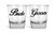 Bride And Groom Couples Funny Novelty Shot Glasses - Great for Bride  Groom  Bachelor and Bachelorette Party by Mad Ink Fashions