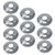 -10-Pack- PROCURU 1-2-Inch CTS Escutcheon Flange Plate Pipe Cover  Chrome-Plated Steel with SureGrip  for 1-2 Copper Pipe