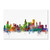 Trademark Fine Art Chicago Illinois Skyline by Michael Tompsett, 22x32-Inch Canvas Wall Art