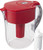 Brita Grand Pitcher with 1 Filter  Large 10 Cup  Red