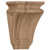 Ekena Millwork COR06X04X09ARRO 6-Inch W x 4-Inch D x 9-Inch H Arts and Crafts Corbel  Red Oak
