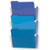 Officemate Unbreakable Wall File  Letter-A4 Size  Clear  3 Pack -21654-