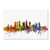 Trademark Fine Art Atlanta Georgia Skyline by Michael Tompsett, 22x32-Inch Canvas Wall Art
