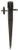 Rain Bird MBF4PKS Drip Irrigation Micro-Bubbler on Stake  360° Full Circle Pattern  0 - 3 Spray Distance  4-Pack