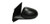 Sherman Replacement Part Compatible with Dodge Caliber Driver Side Mirror Outside Rear View -Partslink Number CH1320265-