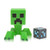 JINX Minecraft Creeper 6-Inch Vinyl Action Figure with Diamond Ore Block