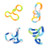 WISHDIAM -4PCS- Tangles Fidget Toys  Tangle Fidget for Kids  Tangle Therapy Toys  Tangle Creations  Magic Fidget Toys  Decompression Educational Toys