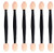 BesYouSel Disposable Eyeshadow Brush Eyeshadow Sponge Applicators Eyeshadow Sponge Brush Disposable Dual Sides Eye Shadow Brush Double Ended Sponge Ap
