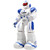 WEECOC Smart Robot Toys Gesture Control Remote Control Robot Kids Toys Birthday Can Singing Dancing Speaking Two Walking Models -Blue-
