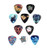 Pokemon Guitar Picks -10 medium picks- - Includes Pikaachu and Others