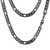 PROSTEEL Men Cool Chain Necklace Stainless Steel for Jewelry Making Cord Man Simple Sturdy 7mm Mens Long Chains Black Necklaces PROSTEEL Men Cool Chain Necklace Stainless Steel for Jewelry Making Cord Man Simple Sturdy 7mm Mens Long Chains Black Necklaces