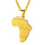 PROSTEEL Mens Necklaces Africa Gold Necklace for Women Men Man Hip Hop Rapper Gold Chain Pendant Pan African Map Jewelry PROSTEEL Mens Necklaces Africa Gold Necklace for Women Men Man Hip Hop Rapper Gold Chain Pendant Pan African Map Jewelry