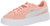 PUMA Womens Suede Platform Sneaker  Peach Bud Silver  9 M US