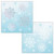 Snowflakes Iridescent Foil Beverage Napkins by Elise  48 ct