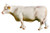 Little Buster Toys Charolais Cow - Realistic Cow  1-16th Scale