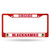 NHL Rico Industries Standard Chrome License Plate Frame  Chicago Blackhawks