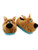 Scooby Doo Boys Toddler Plush Slippers -9-10 M US Toddler  Brown-
