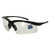 Global Vision Apex Bifocal Safety Glasses UV400 Magnifying Reading Eyewear 2-50  -Clear Black-  Large