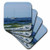3dRose CST-39075-4 Sailboat Waves and Sanibel Florida Bridge Ceramic Tile Coasters  Set of 8