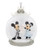 Disney Parks Mickey Minnie Mouse Wedding Figurine Dome Ornament