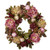 Nearly Natural 4930 Peony Hydrangea Wreath, 24-Inch, Autumn