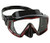 Phantom Aquatics Panoramic Scuba Snorkeling Dive Mask  Black-Red