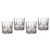 Marquis by Waterford Sparkle Double Old Fashioned Glasses  Set of 4