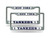 Rico New York NY Yankees MLB -Set of 2- Chrome Metal License Plate Frames