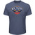 Profile Big and Tall NBA New Orleans Pelicans Short Sleeve Screen Tee  Navy-Heather  4X