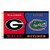 NCAA Georgia - Florida 3-by-5 Foot Flag with Grommets - Rivalry House Divided