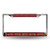 LA Auto Gear NFL San Francisco 49ers Chrome Laser License Plate Frame