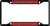 Elite Fan Shop Arkansas State Red Wolves License Plate Frame Black