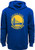 NBA Youth 8-20 Team Color Primary Logo Pullover Fleece Sweatshirt Hoodie -Golden State Warriors Blue  10-12-