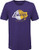 NBA Youth 8-20 Team Color Primary Split Logo Dri-Fit T-Shirt -Large -14-16-  Los Angeles Lakers Purple-