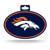 NFL Rico Industries Color Team Logo Oval Sticker  Denver Broncos