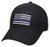 Rothco Thin Blue Line Flag Low Profile Cap  Black