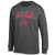 Elite Fan Shop Alabama Crimson Tide Long Sleeve Tshirt Varsity Charcoal - Large