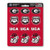 FANMATS ProMark NCAA Georgia Bulldogs Decal Set Mini -12 Pack-  Team Color  One Size