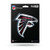 NFL Rico Industries Die Cut Metallic Sticker  Atlanta Falcons NFL Rico Industries Die Cut Metallic Sticker  Atlanta Falcons