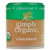 Simply Organic Ground Cinnamon  Certified Organic - 0-67 oz - Pack of 3 - Cinnamomum burmannii -Nees and T- Nees- Blume