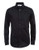 Calvin Klein Boys Little Long Sleeve Sateen Dress Shirt  Black  7
