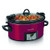 Crock-pot SCCPVL610-R-A 6-Quart Programmable Cook & Carry Oval Slow Cooker with Digital Timer, Red