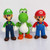 3 Pcs Super Mario Bros Action Figures Toys 5 Mario Toys Set Mario Luigi Yoshi Cake Topper Decorations